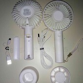 Мега лот 2 вентилятора аккумуляторный портативный переносной 3 режима