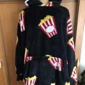 Меховушка, плюшева туника, кофта, худи, L-XL. Primark. слип, пижама