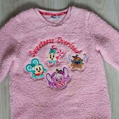 Primark брендовый плюшевый реглан/ барашек на рост 152/ 158 см