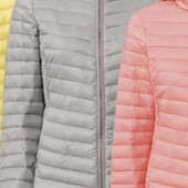 Куртка жіноча Esmara р.46 сіра з рожевим