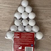 Новорічні іграшки 24 шт livarno