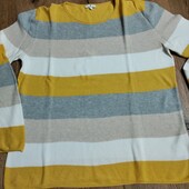 Полосатий пуловер , розмір Л -ХЛ