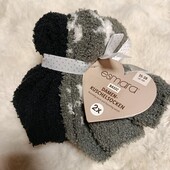 6757..Лот 2 пари.Теплі дуже м'які носки Esmara 35/38