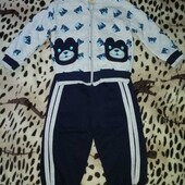 Теплий костюмчик на флісі,новий.Орієетуйтесь на заміри.