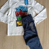 Marvel брендовая новая хлопковая пижамка на рост 110/116 см