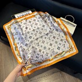 Платок стильный трендовый Искусственный шелк 70*70 см арт 31