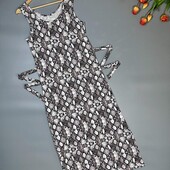 Сукня максі у зміїний принт з поясом