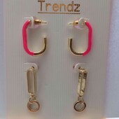 Набір сережок Trendz "Urban Mood" - мінімалізм з характером