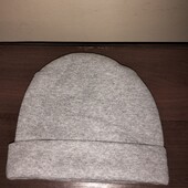 Чоловіча подвійна шапка з закотом, нова, без бірки.