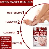 Маска для ніг з фруктовими кислотами для чоловіків і жінок