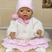 Комплект одягу для Baby Born та інших ляльок 43-50см.+ 1 памперс!