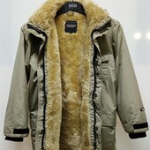 Тепла подовжена куртка на хлопчика. Р. 128-134.