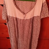 ночная сорочка леопардовая 58-60