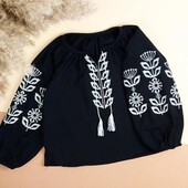 Вишиванка дитяча фулікра 116-158 кольори