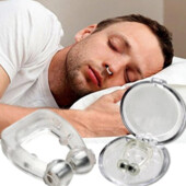 Магнітна кліпса від хропіння Noseclip клипса Антихрап силіконова для покращення якості сну,