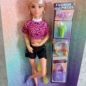 ♥️♥️ Подарунок на Миколая,шарнірна лялька shantou Yisheng jeans anlily Blond hair ♥️♥️з аксессуарами