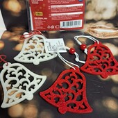 4 шт Подвесное украшение Фетровые колокольчики Christmas Hanging Decorations