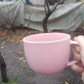 Большая фарфоровая чашка(500 мл)