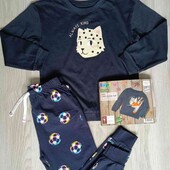 Lupilu брендовый хлопковый пижамный комплект на рост 110/116 см