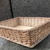 Корзинки з лози , в лоті 1шт , є кількість