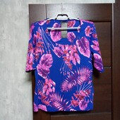 Новая брендовая коттоновая трикотажная кофточка р.16.