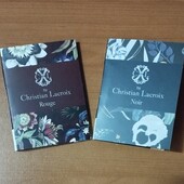 Дві листівки з пробними зразками Christian Lacroix