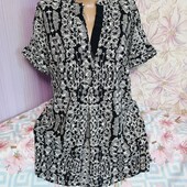 Сорочка Блуза натуральна тканина. .обг 112.укрп 50%