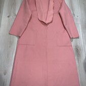 Рожеве легке пальто демі сезонне,розмір Л.