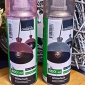 Лак-спрей/аэрозольный лак с блестками Crelando 400 мл. Германия