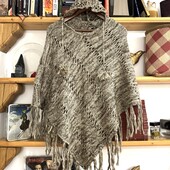 Пончо з капюшоном ❤️розмір універсальний