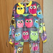 Тепла дитяча махрова піжама р. 128-134. Див. заміри.