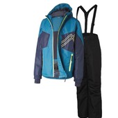 Лижний термо мембранний комбінезон євро зима