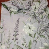 Лілії! Якісне простирадло на гумці з бязі Gold Lux 90*190/200*20