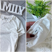 ✨ Футболка молочного кольору прошва / Дуже класної якості стан нової