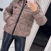 Женская теплая куртка оверсайз Разные цвета и размеры новинки сезона