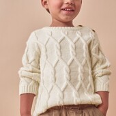 Гарний нарядний светр next на 5-6 років