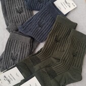 Шкарпетки мілітарі, чоловічі. 5 шт в лоті, колір хакі