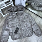 Куртка оверсайз экокожа варенка