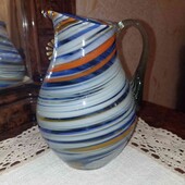 Глечик з кольорового скла 