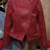 ❤️Топчик, крутая темно бордовая косуха новая❤️Турция.Пог.104см.Поб.112см.