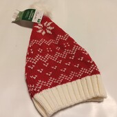 Тепла новорічна шапочка (Німеччина) Розмір one size ( розмір S/M )