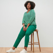 ♕ Якісні жіночі повседневні штани Tchibo (Німеччина) розмір наш 48-50 (42 євро)нюанс