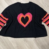 Теплий светр на пишні форми, р.18/20 в гарному стані