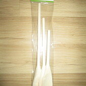 Набір дерев"яних кухонних ложок 3 шт