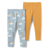 ♕ Якісні дитячі легінси від Tchibo, розмір 122-128, блакитний