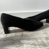 Текстильные туфли с кожаной стелькой софт без следов носки 41 р