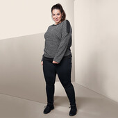 ♕ Комфортні і еластичні джеггінси від Tchibo (Німеччина), р. наші: 54-56 (48/50 євро)