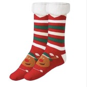 Різдвяні шкарпетки на хутрі Esmara розмір 39-42