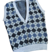 Тепла жилетка під низ гольфик надягається.