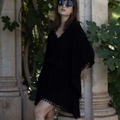 Mchugh, махрова лаунж сукня з помпонами